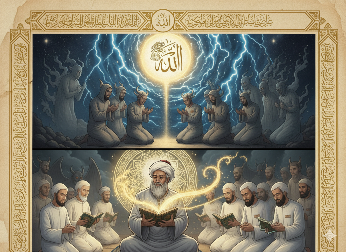 Cinler, Allah'ın Varlığını Kabul Ederler