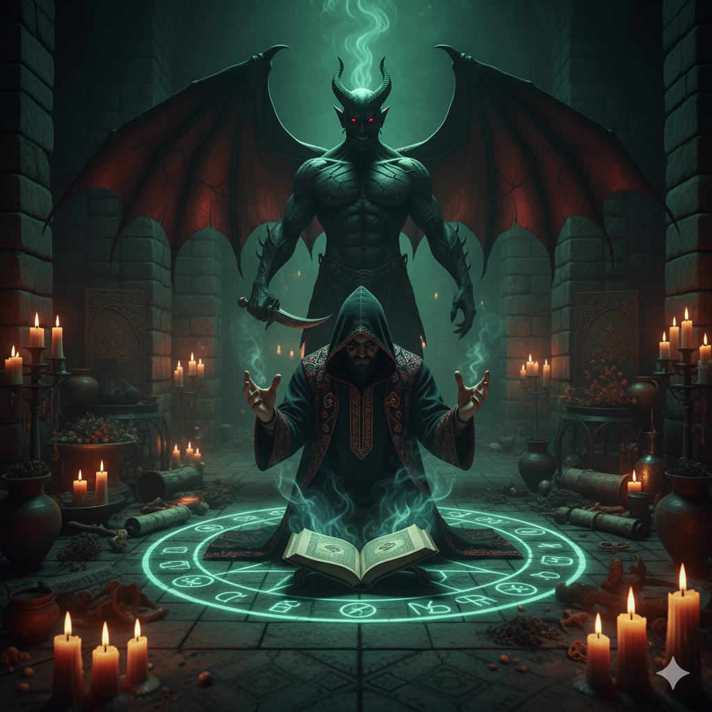 Büyücü ve Şeytan İlişkisi