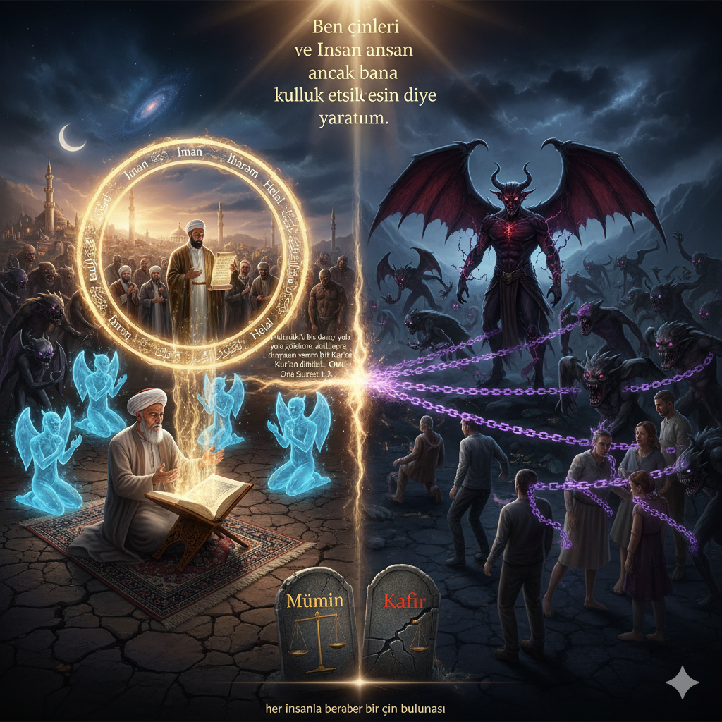 Cinlerin Yaratılma Sebebi ve Sorumlulukları