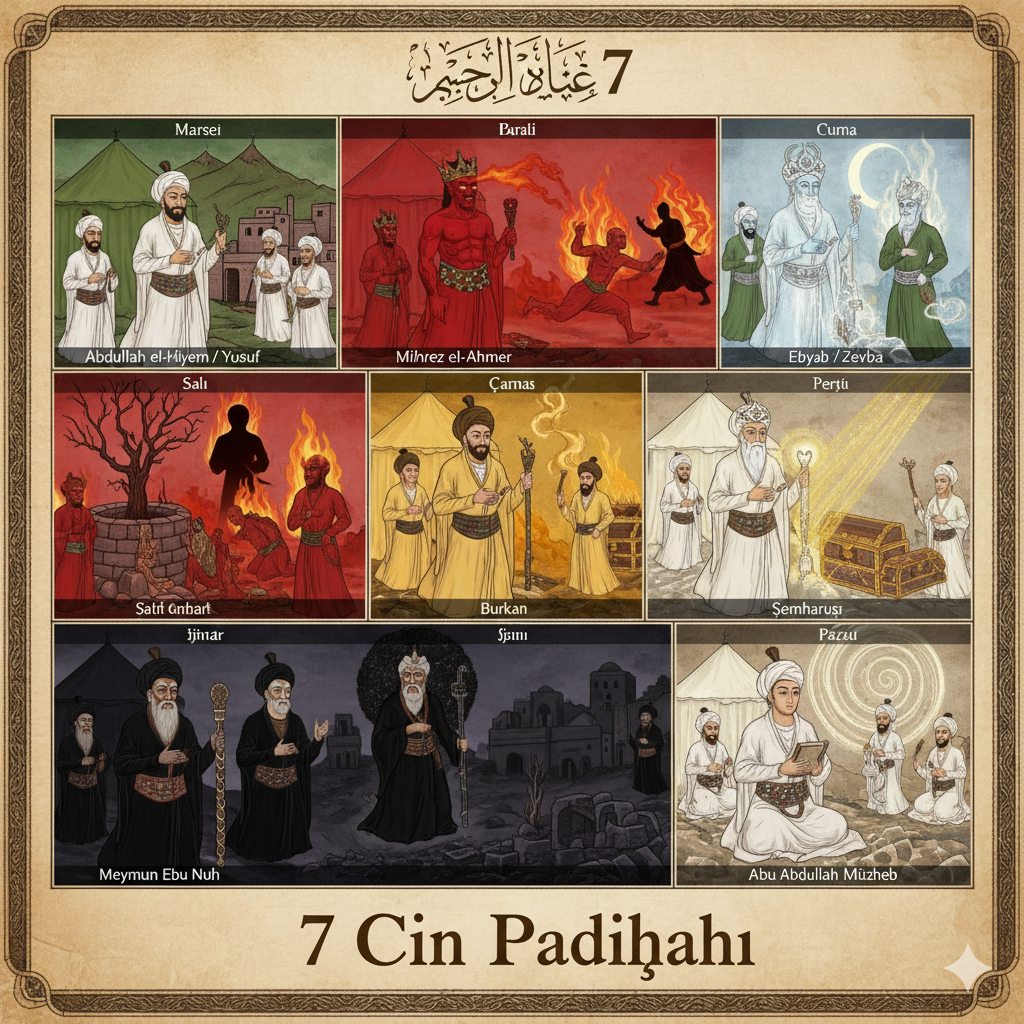 Cin Padişahları (7 Cin Padişahı)