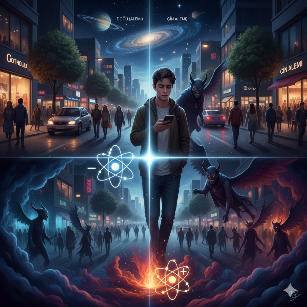 Nasıl Oluyor da Cinler ve İnsanlar Birbirlerini Görmüyorlar?