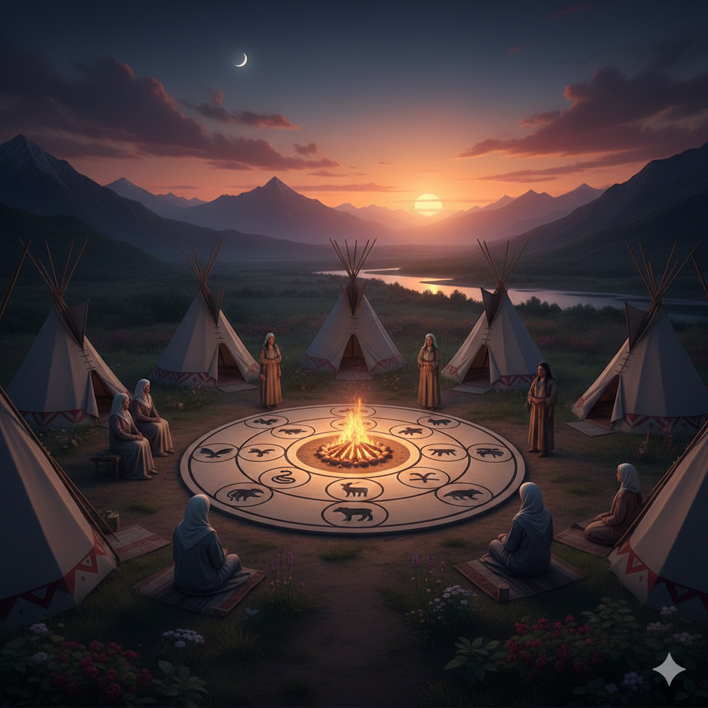 Kızılderililerde Burçlar ve Şifa Çemberi