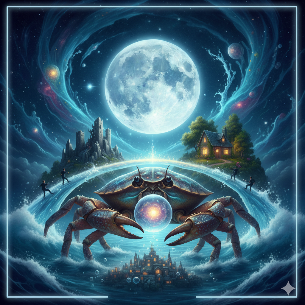 🌕 3 OCAK 2026 CUMARTESİ: YENGEÇ BURCUNDA DOLUNAY VE DUYGUSAL ZİRVE GÜNÜ 🌊